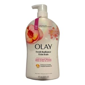 Olay - Fresh Radiance Body Wash (33 oz) - Peach Cherry Blossom